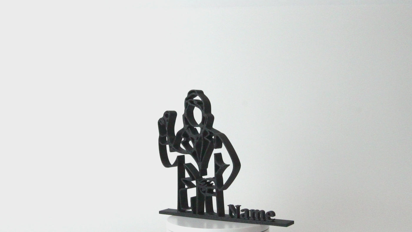 Regalo personalizado 3D para doctores y estudiantes de medicina