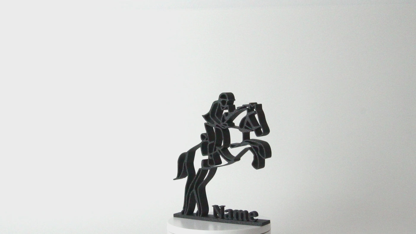 Arte lineal ecuestre