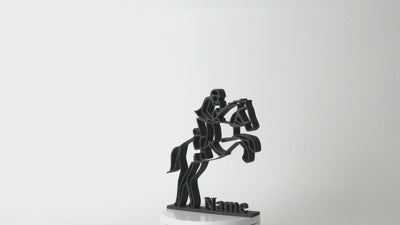 Arte lineal ecuestre