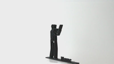 Figura 3D personalizada Profesor – Arte educativo | Escultura impresa en 3D