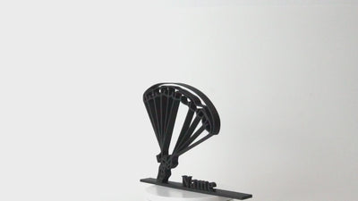 Figura de parapente arte de línea personalizado 3D | Regalo para parapentes