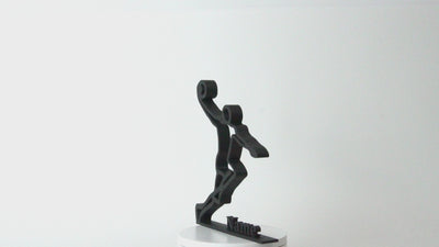 escultura 3D personalizada de baloncesto