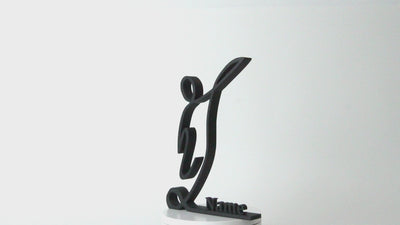 Arte de línea personalizado de fútbol | Figura de arte de línea personalizada