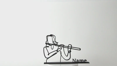 Regalo personalizado 3D para músicos y amantes de la música